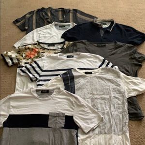 Zara short sleeved shirts.